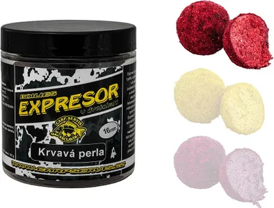 Obrázok produktu pre Carp Servis Václavík boilies v dvojobalu Expresor Krvavá perla 150g 4799