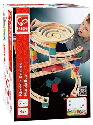 Image de Hape Quadrilla Marble Runs Set de billes, E6035