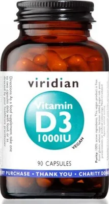 Obrázek produktu pro Vitamin D3 1000iu 90 kapslí