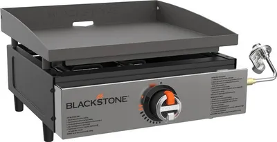 Obrázek produktu pro Blackstone 2142EU, 1 zóna/zón, Venkovní, Butan/propan, Stojací, Černá, Nerezová ocel, Otočné