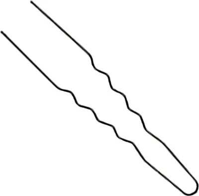 Produktbild von Ari Lockennadeln dünn 55x0,6 mm schwarz 50er Beutel