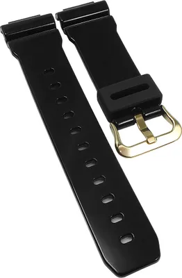 Produktbild von Casio G-Shock 10349894 Uhrenarmband schwarz Resin DW-6900CB-1