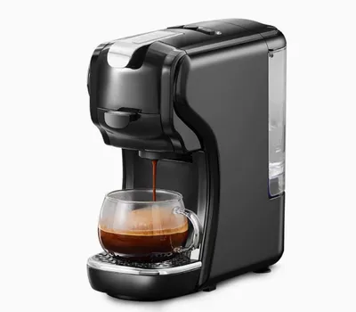 Produktbild von Kapselkaffeemaschine, Espressomaschine, DG Cappuccino, Nes-Kapselmaschine, Cafeteria, 19 bar, heiß/kalt
