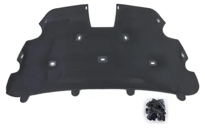 Motordämmmatte Dämmmatte Motorhaube Matte Clips für Ford Focus II 2009-2012