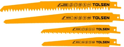 Produktbild von Tolsen Säbelsägeblatt-Set 4-teilig - Maxami
