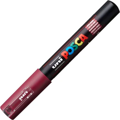 Produktbild von POSCA Pigmentmarker PC-1MC, weinrot