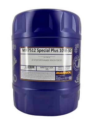 Produktbild von Mannol 7512 Special Plus 10W-30 20 Liter (MN7512-20)