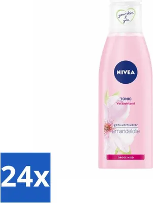Produktbild von NIVEA - Gesichtswasser - Essentials Soothing Tonic - Für trockene & empfindliche Haut - Mit Mandelöl & Hydramin - 200 ml - Vorteilspack - 24 Stücke