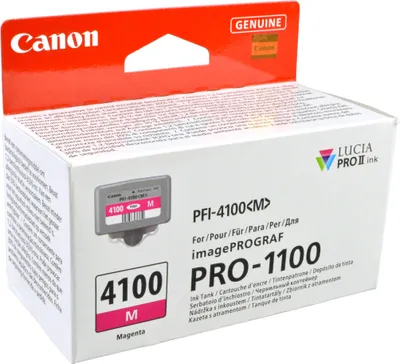 Productafbeelding van Canon 6779C001 Canon PFI-4100 M magenta Druckerpatrone