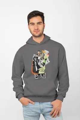 Produktbild von D&B Uni Hoodie EB00021 Dali Anthrazitgrau-Größe L