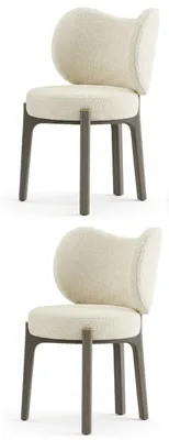 Image de Chaises de style moderne, couleur beige, confortables, pratiques, pour salle à manger