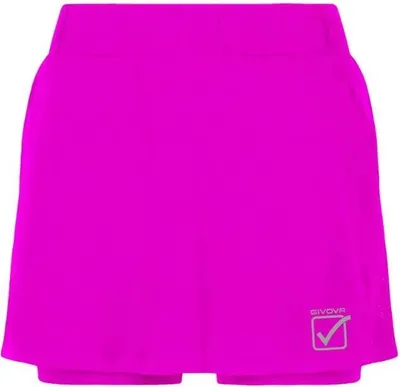 Image de Jupe de sport femme Givova Padel Fitness Fuxia Rose