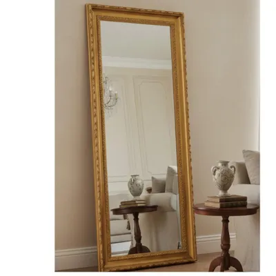 Immagine prodotto di MO.WA Specchio Specchio classico a figura intera Specchio da parete con cornice in legno cm. 67x167 foglia oro antico.