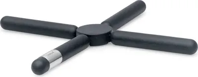 Produktbild von Blomus Untersetzer KNIK, klappbar, Silikon mit Edelstahl kombiniert