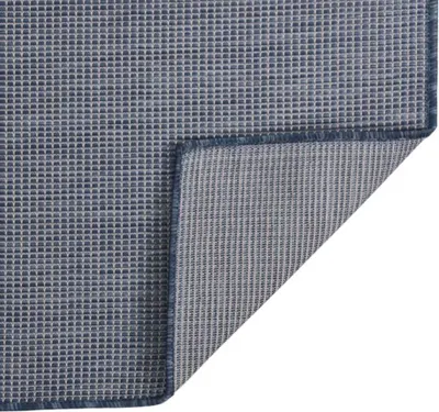 Produktbild von vidaXL Outdoor-Teppich Flachgewebe 120x170 cm Blau