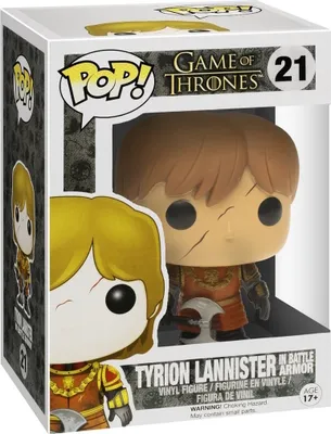 Produktbild von Game of Thrones - Tyrion Lannister in Battle Armor 21 - Funko Pop! - Vinyl Figur