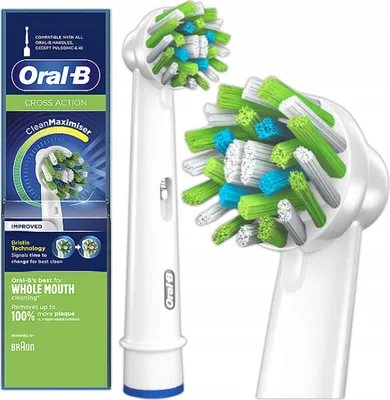 Immagine prodotto di Oral-B | Testina Oral-B Cross Action - 1 pezzo - Originale - Pulizia dentale efficace - Alta qualità