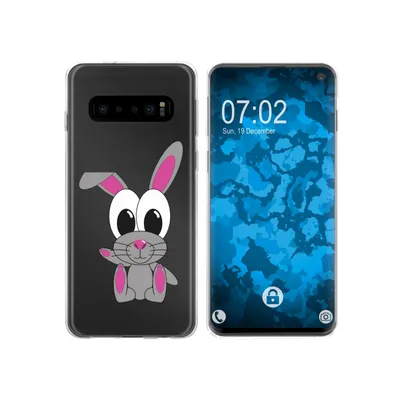 Produktbild von PhoneNatic Case kompatibel mit Samsung Galaxy S10 Silikon-Hülle Cutiemals M4