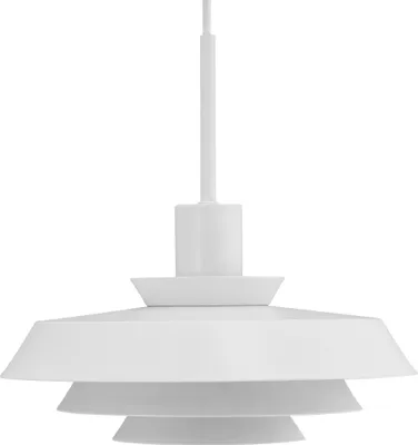 Image de Suspension LED, Lampe à suspendre, Suspension de plafond, Suspension de table à manger, Suspension de salon, Design scandinave, DL30 blanc