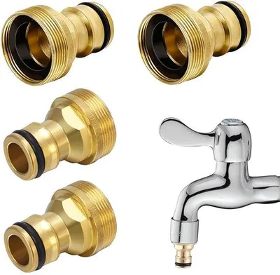 Produktbild von Universal Wasserhahnanschluss - Für Mischwasserhahn - 4 Stück