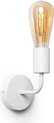 Produktbild von Wandleuchte Jayso Weiß, E27 Fassung, 15,5 cm hoch, 11,5 cm breit, 9 cm tief
