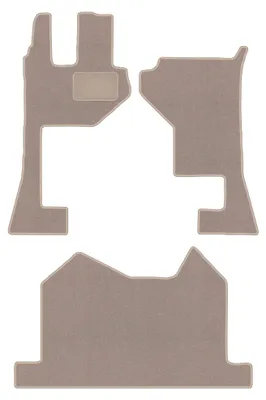 Immagine prodotto di Tappetini in moquette per Mercedes Actros MP5 2019- (commerciale) – set 4 pezzi, beige, su misura – Wielganizator LUX