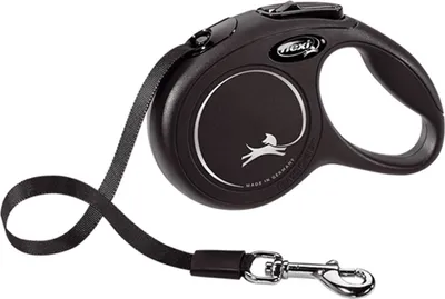 Produktbild von flexi New Classic L Gurt 5 m schwarz