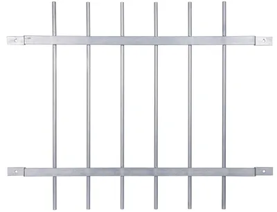 Image de Alberts 558802 : Grilles de fenêtre, Friedberg, galvanisées, 940 x 740 mm