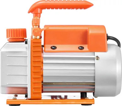 Immagine prodotto di Pompa per vuoto, 3,5 CFM 99 L/min, pompa per vuoto rotativa monostadio HVAC per sistemi R134a R22 R410a, motore a 4 poli, per la manutenzione di condizionatori d'aria per autoveicoli, degassificazione della resina, olio incluso