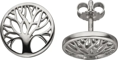 Produktbild von JOBO Ohrstecker Baum Lebensbaum 925 Sterling Silber Ohrringe
