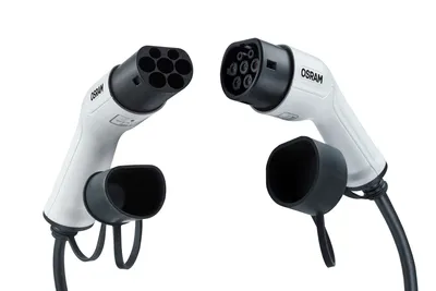 Produktbild von OSRAM OCC23P05 Ladekabel Elektrofahrzeug IP65 22kW 32A Ladekupplung Typ 2 Ladestecker Typ 2 für VW Golf VII Schrägheck (5G1, BQ1, BE1, BE2) GOLF VI