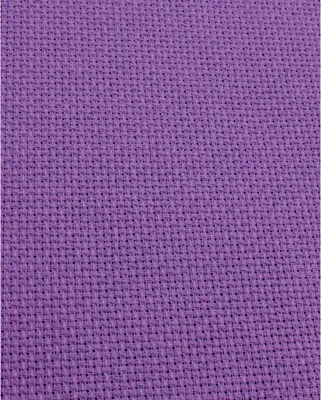 Produktbild von Permin Precut 14 ct. Aida 357 Farbe 36 Lila, Stoff für Kreuzstich 43x50 cm