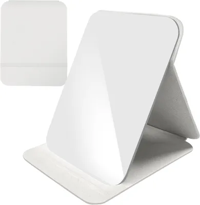 Imagen del producto de Espejo de viaje plegable, compacto, ligero, de color , ideal para llevar maquillaje de viaje