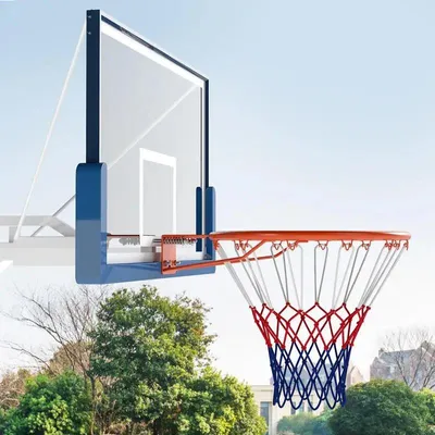 Immagine prodotto di Canestro da basket robusto, da montare a parete, con sistema a doppia molla