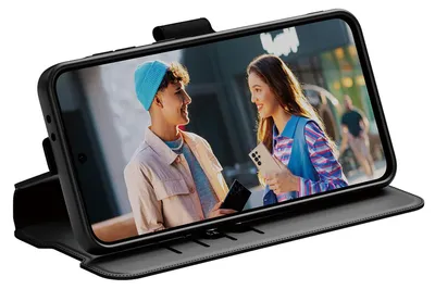 Produktbild von PanzerGlass CARE™ by ® Wallet Case m. Kickstand Samsung Galaxy A26 5G, Cover, Samsung, Samsung - Galaxy A26 5G, 17 cm (6.7"), Schwarz