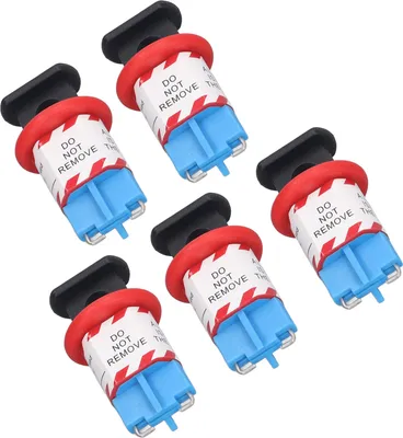 Zdjęcie produktu dla 5Pcs Electrical Circuit Breaker Lockout Pin Inward Miniature Insulation Lock for Industrial Power Isolation Area
