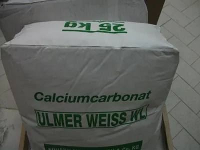 Produktbild von Kalksteinmehl, sehr weiß, 23 my, 25 kg im Originalsack
