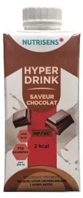 Obrázok produktu pre HYPERDRINK 2 kcal, čokoládová príchuť, 4 x 200 ml