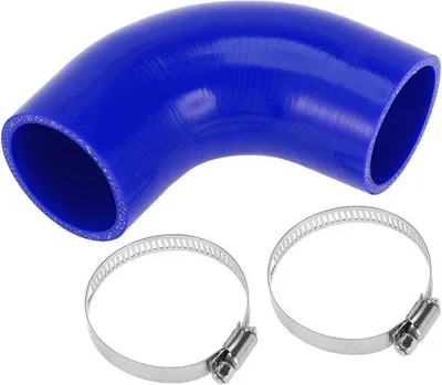 Imagen del producto de Manguera de refrigerante de silicona de 54 mm, color azul, resistente a altas temperaturas, multicapa