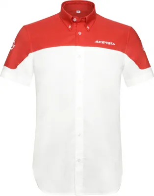 Produktbild von Acerbis Team Hemd, weiß/rot, 2XL