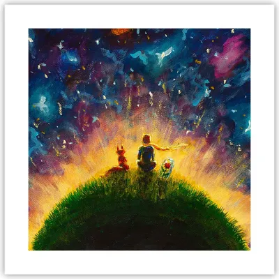 Produktbild von Poster - Poster ohne Rahmen - Mann Natur - 40x40 cm - Wand Bild - Wanddeko - Wandbilder - Kunstposter - Wandposter - Bilder - Kunstdruck - Wanddekoration - Wandbild - P2XAC40x40-3510