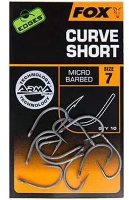 Produktbild von Fox Háčky Edges Armapoint Curve Shank, Kurz, Größe 5