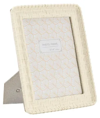 Productafbeelding van Mauro Ferretti, bamboestijl fotolijst, 15x20 cm, crème kleur
