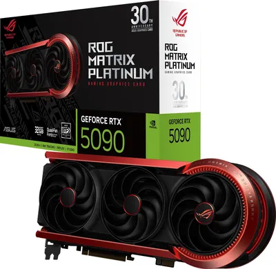 Produktbild von ASUS GeForce RTX 5090 ROG Matrix Platinum, Grafikkarte, (DLSS 4, 3x