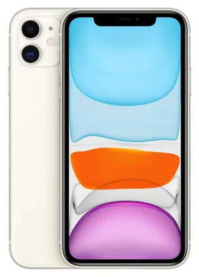 Produktbild von Apple iPhone 11, 15,5 cm (6.1"), 1792 x 828 Pixel, 64 GB, 12 MP, iOS 13, Weiß