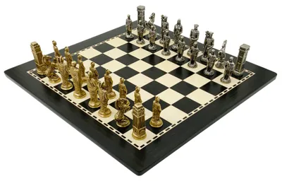 Image de Jeu D'échecs Complet Italfama « Romains Contre Barbares »