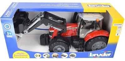 Productafbeelding van Bruder Massey Ferguson 7624 met frontlader