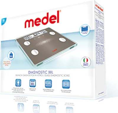 Obrázek produktu pro MEDEL DIAGNOSTIC XXL Profesionální váha s analýzou tělesného složení pro hmotnosti do 200 kg