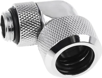 Obrázok produktu pre Alphacool 17394, Tesnenie, Mosadz, Chróm, 1/4", 90°, 29 mm