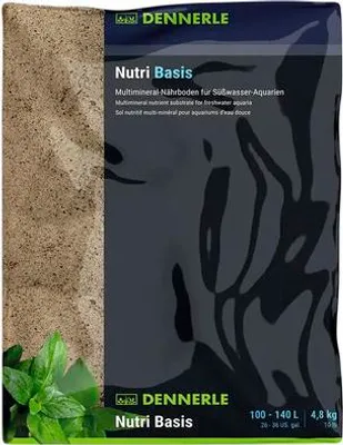 Image de Dennerle NutriBasis 4,8 kg - milieu de culture pour aquariums - pour une croissance magnifique des plantes